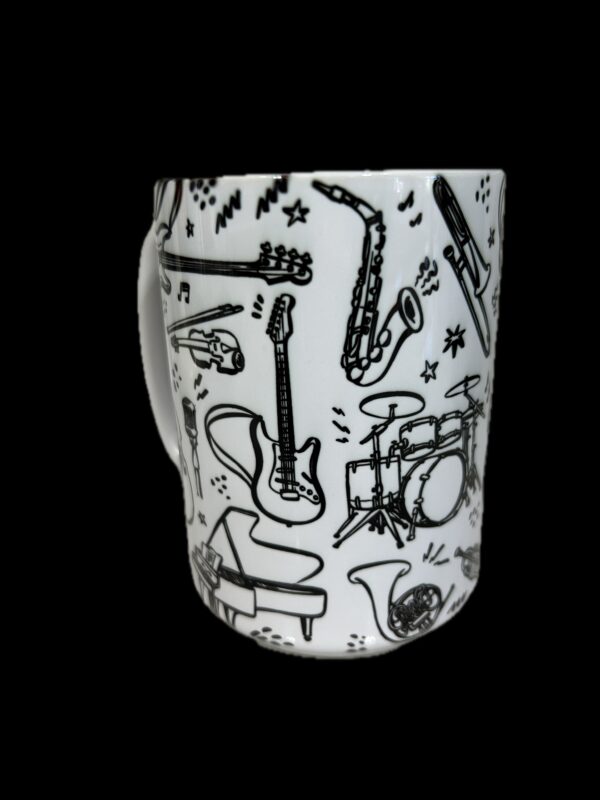 Musical Instruments on a Coffee Mug